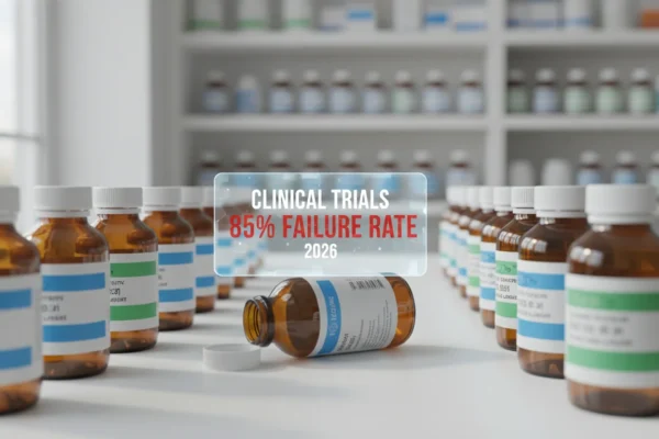 Clinical Trials: 85% Failure Rate in 2026