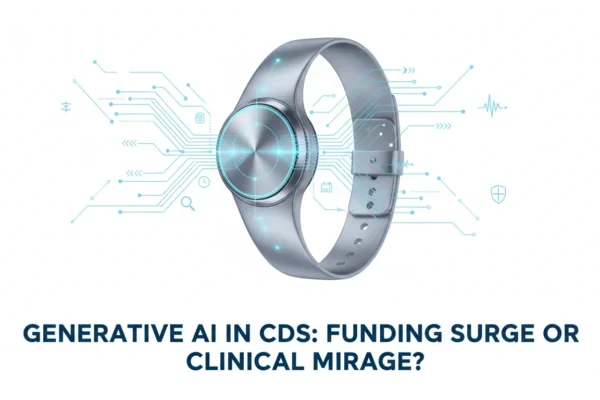 Generative AI in CDS: Funding Surge or Clinical Mirage?